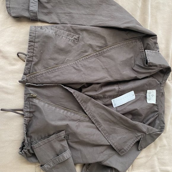 Lulus Loaded Olive Green Moto Jacket - Picture 5 of 5